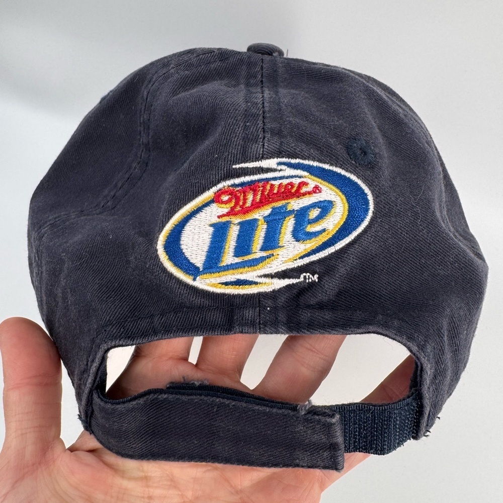 Chicago Bears NFL Team Apparel Ball Cap Nave Blue Orange Adjustable Hat - Picture 5 of 5